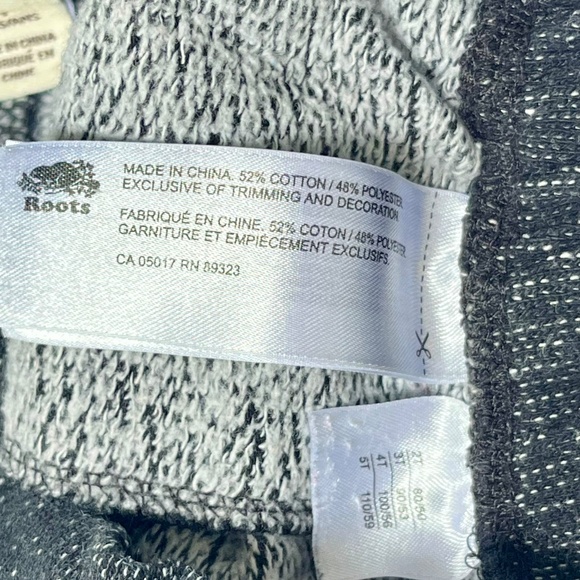 Classic Roots Cabin Sweatpants / Joggers, Kids 5T - Picture 5 of 5